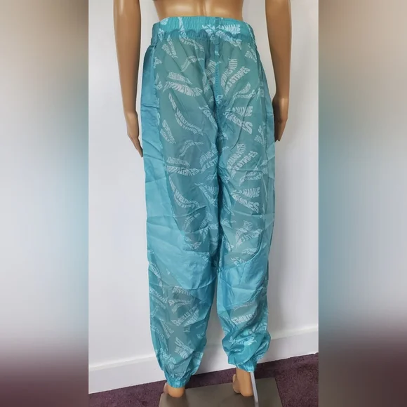 adidas Sportswear Woven LightweightPants, Minton, Women's, Size S(4).